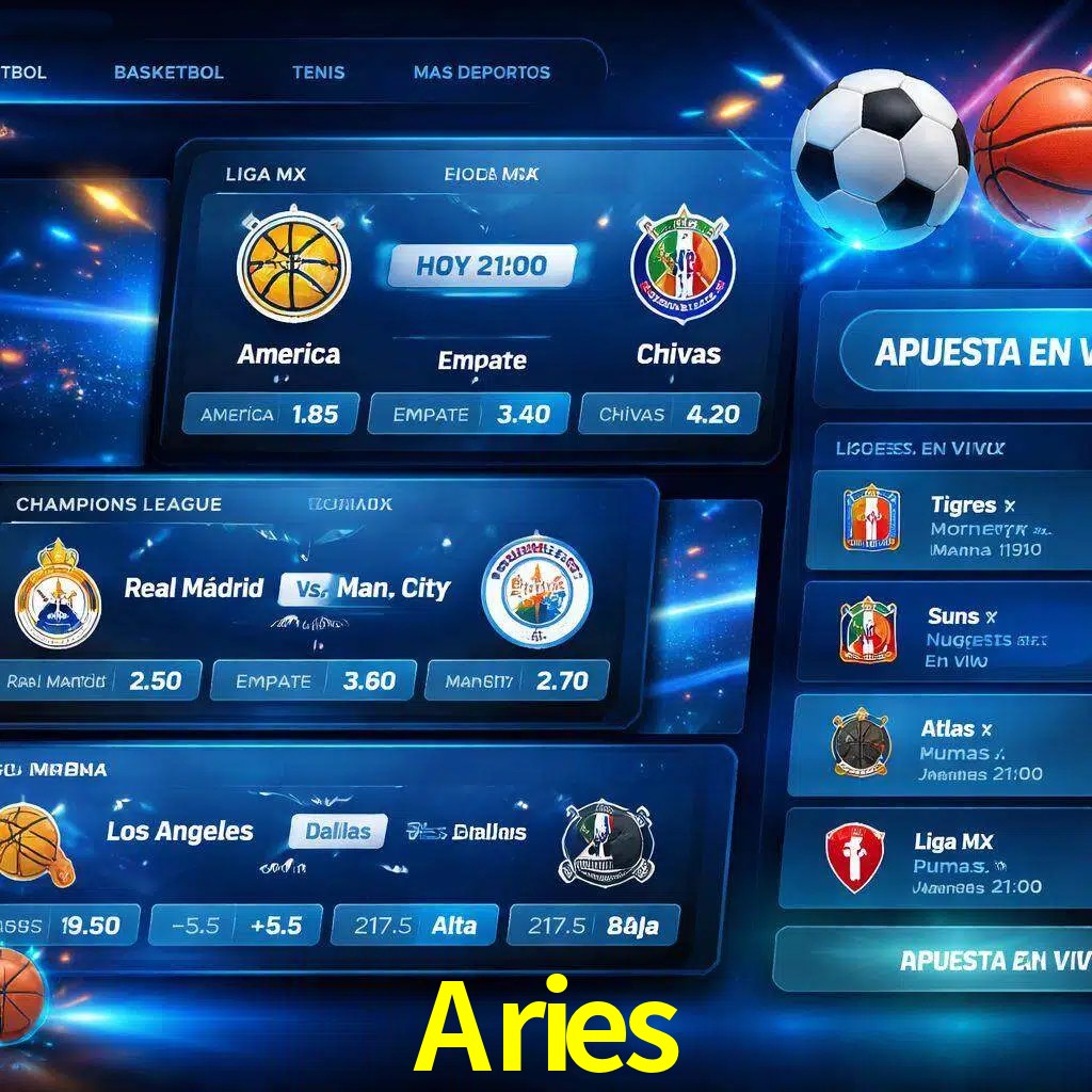 Mercados de apuestas deportivas Aries para jugadores en México