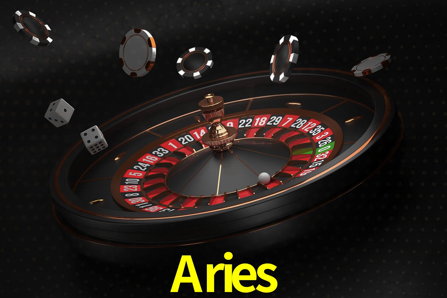 Interfaz de la app móvil Aries en un smartphone moderno